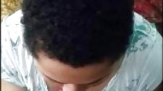 Amateur Ebony BBW girlfriend Blowjob and Facial Thumbnail