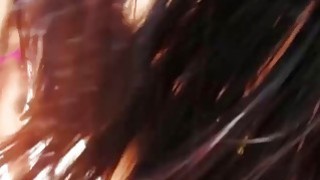 Lovely babes show off ass and groupsex with nasty dudes Thumbnail