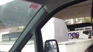 Teen hitchhiker Apolonia fucked and facialed by stranger Thumbnail