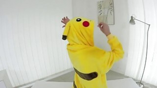 Sexy pokemon Nicole Love VR pussy masturbation Thumbnail