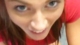Dilettante teen cannot stop sucking big dong Thumbnail