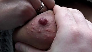 Kinky Czech woman flashes her big tits Thumbnail