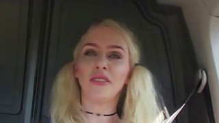 Super hot lucky stranger is kind enough to pick up sexy Grace and fuck her right Thumbnail
