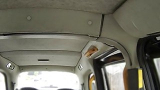 Natural huge tits ebony Brit bangs in cab Thumbnail